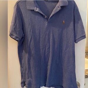 Ralph Lauren Men's Classic Blue Polo Shirt